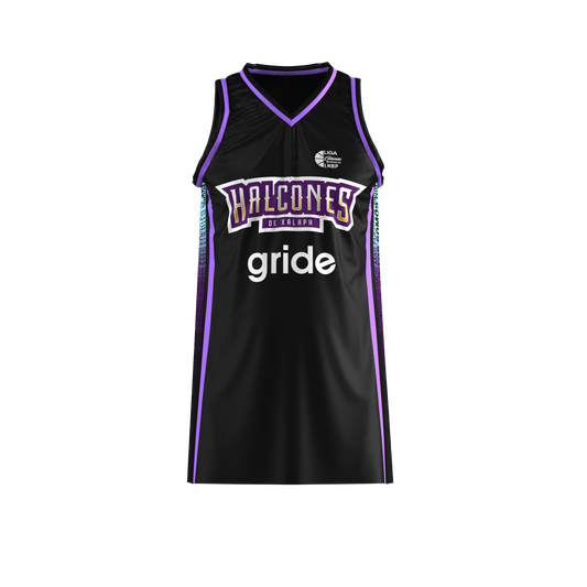 Halcones Jersey de jugador Adulto Negro